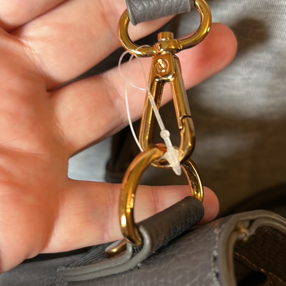 Brand new Love & Lore smaller grey vegan leather tote bag. - Picture 11 of 11